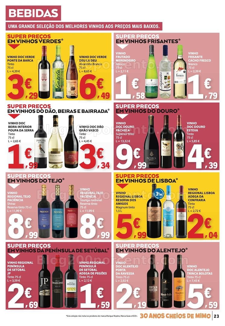 Antevisão Folheto E-LECLERC Promoções de 19 a 25 março